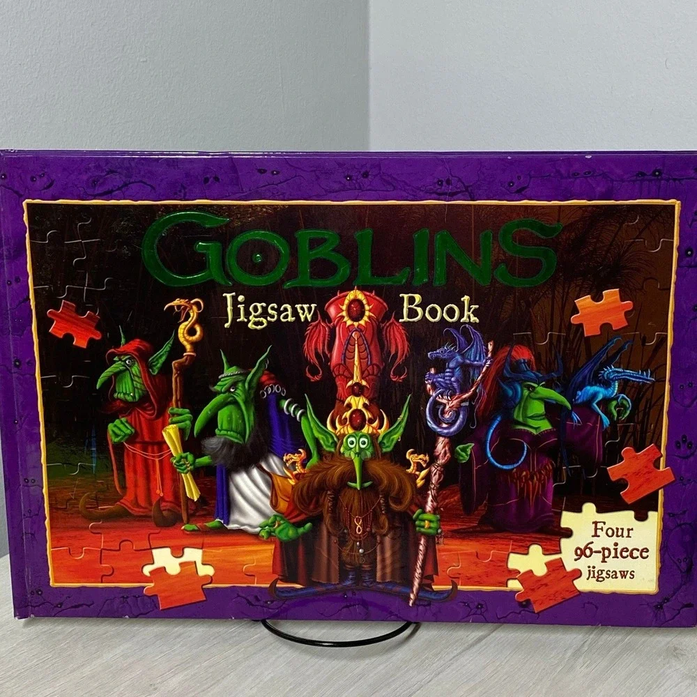 Goblins Jigsaw Book Danny Willis 2006 Five Mile Press Hardcover Puzzles Grrym